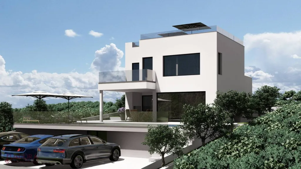 Luxury Villa with Sea View in Posedarje