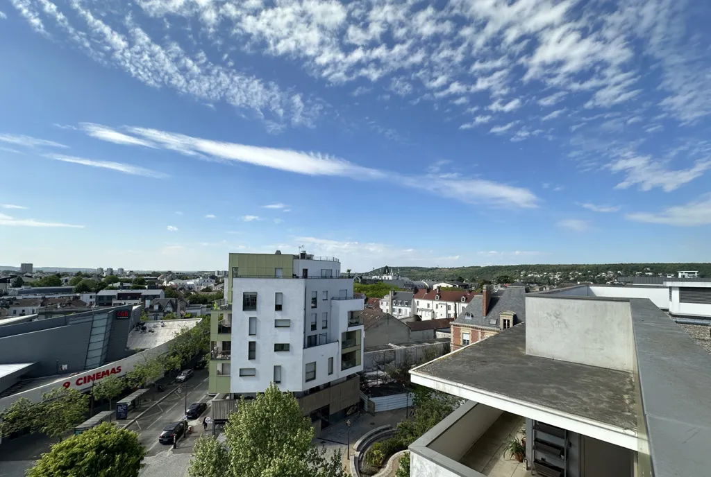 Balcón - Apartment with Panoramic View in Mantes-la-Jolie