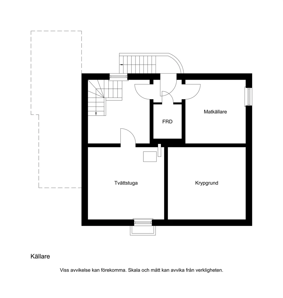 Floor Plan - Modernised Villa with Guesthouse in Malmö
