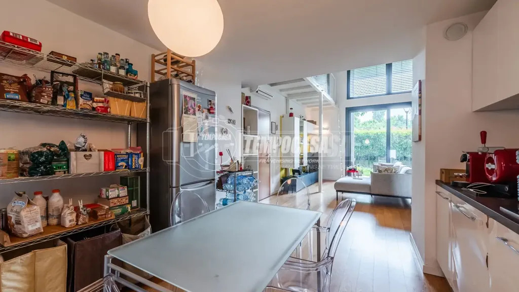 Köök - Loft with Private Garden in Milan
