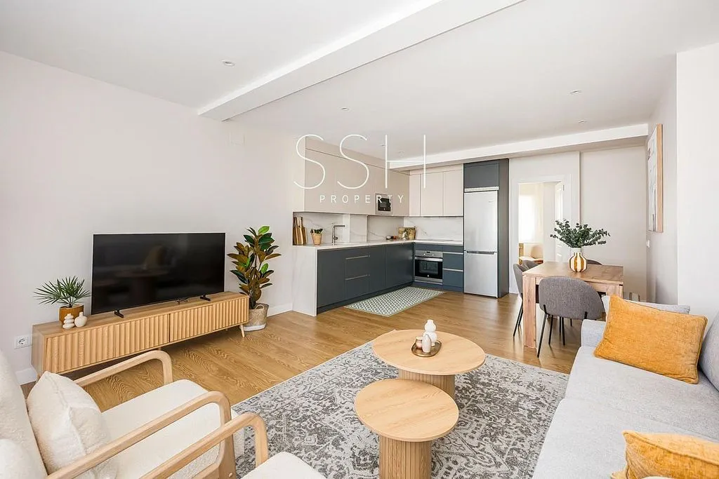 Séjour - Modern Loft with Terrace in Almagro, Madrid