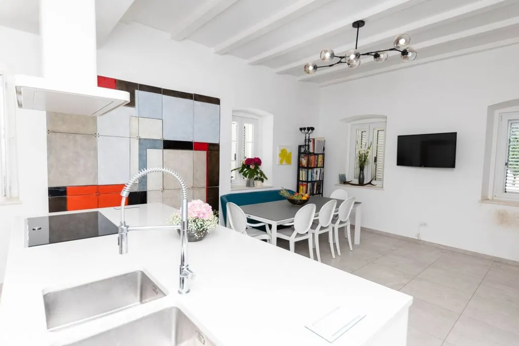 Cuisine - Three-Storey Villa with Sea View in Bribir