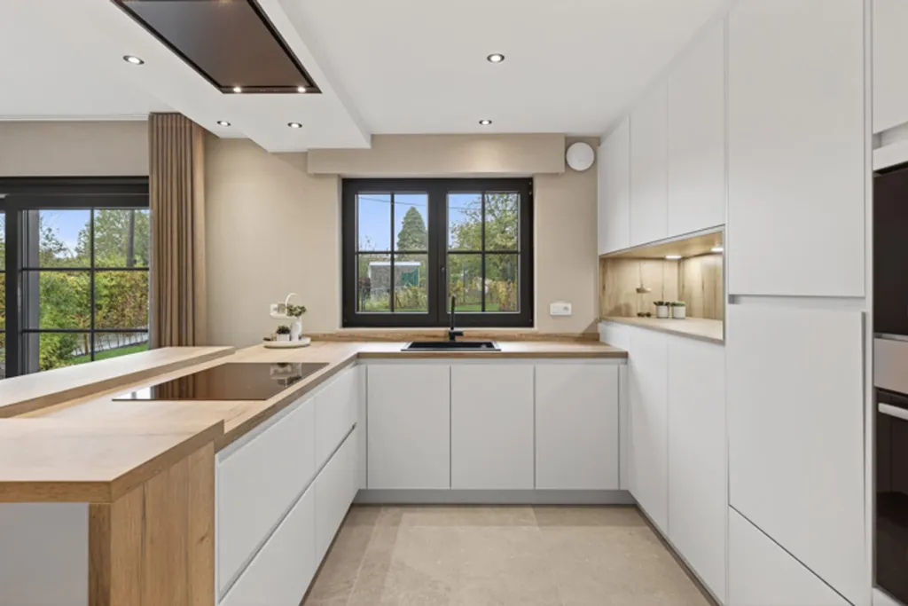 Cucina - Newly Built Eco-Friendly House with Terrace in Rocourt