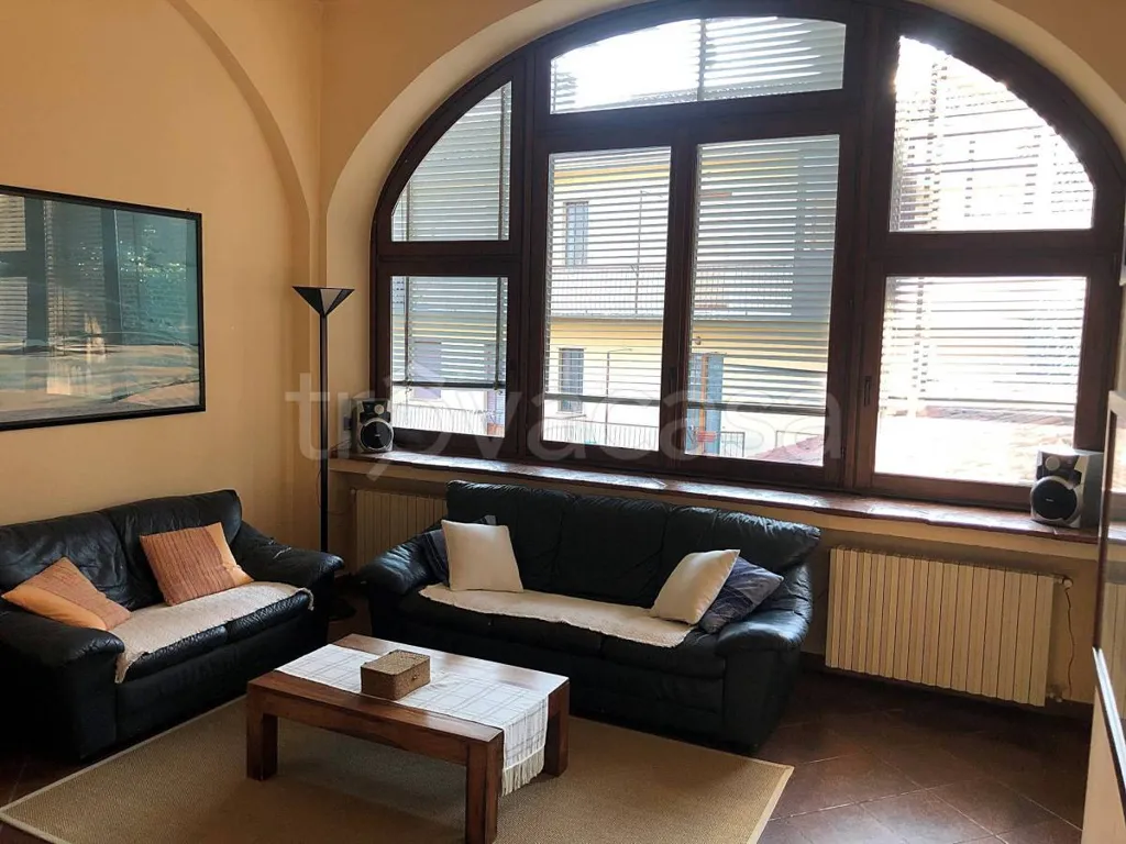 Living Room - Historic Villa with Panoramic View in Costigliole Saluzzo