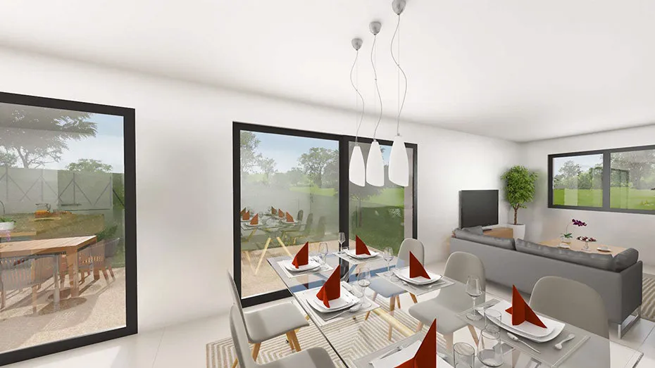 New House with South-Facing Garden in Cognin