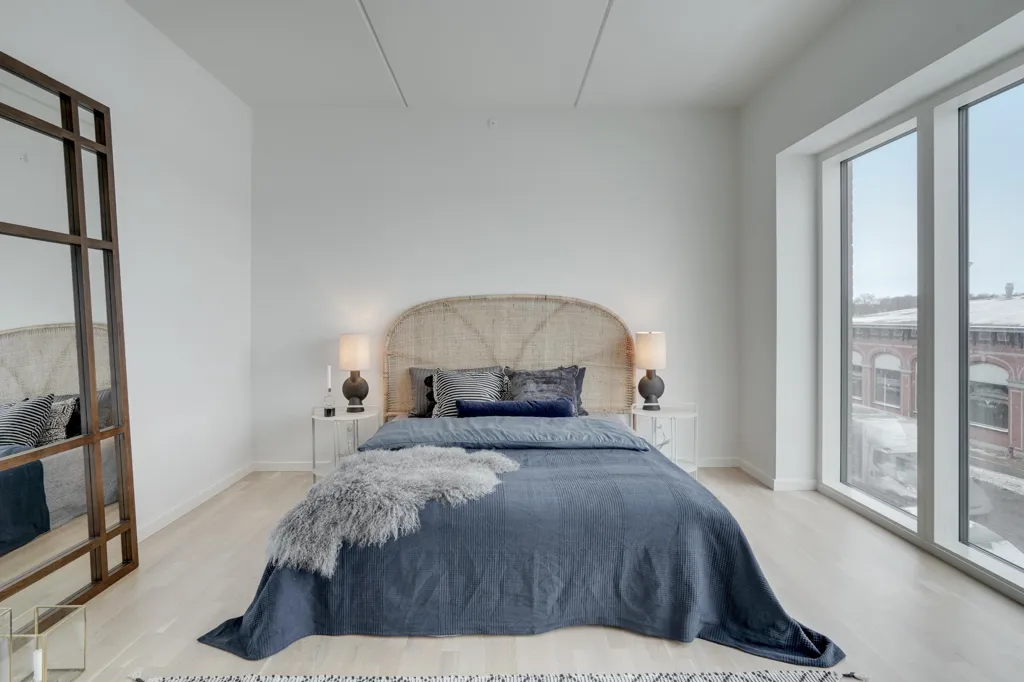 Chambres - 2-Bedroom Apartment with Terrace in Odense