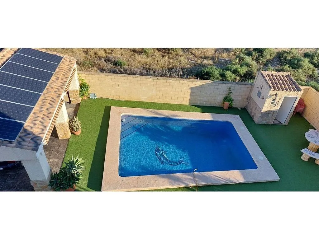 Vue aérienne - House with Pool in Monforte del Cid
