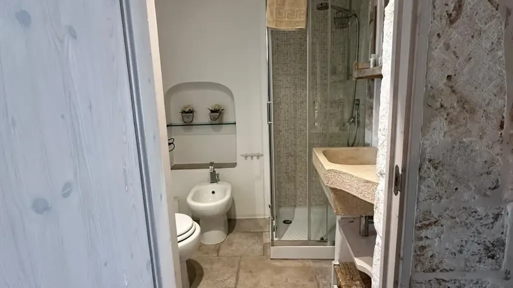 Salles de bain - Restored House with Terrace in Ostuni