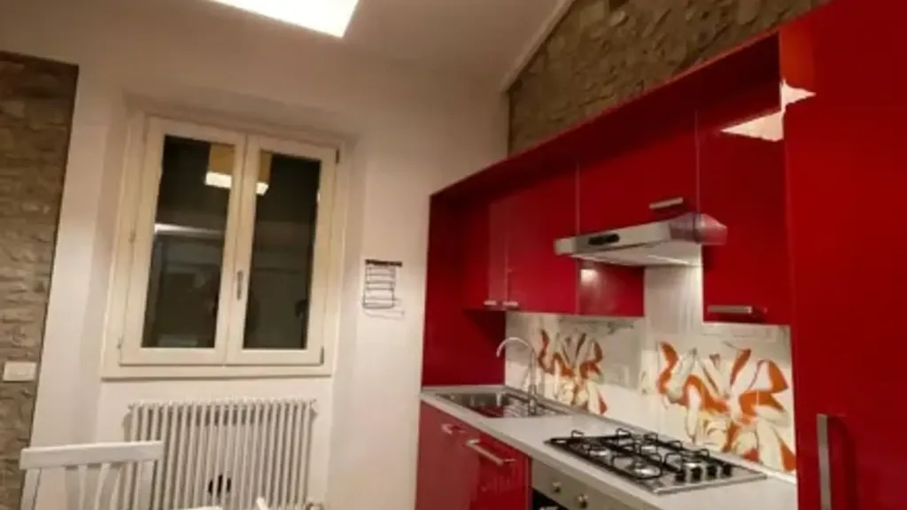Köök - Trilocale with Garden in Pavullo Nel Frignano