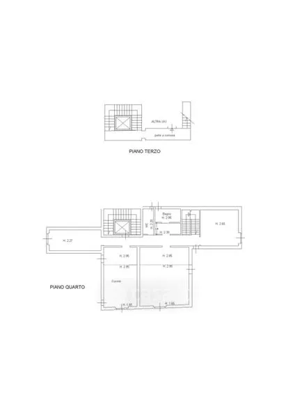 Floor Plan - Florentine Apartment with Panoramic Views in Florence