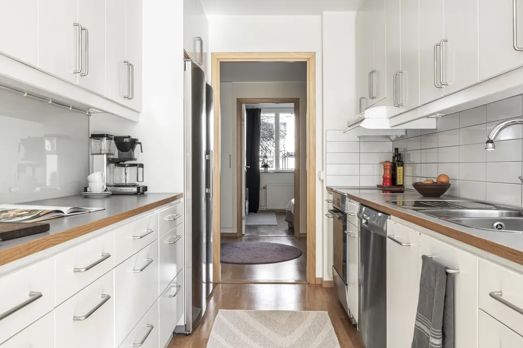 Köök - 3rd Floor Flat with South-Facing Terrace in Lund