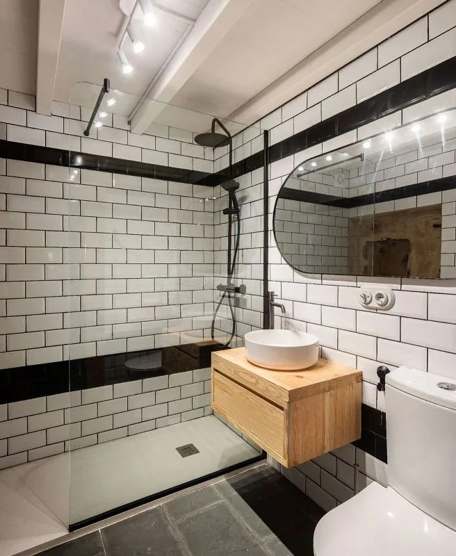 Salles de bain - Chalet with Garden and Garage in Mera