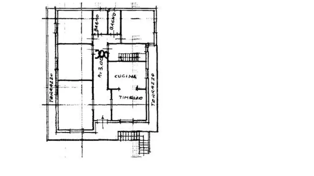 Floor Plan - Villa with Private Garden in Signa