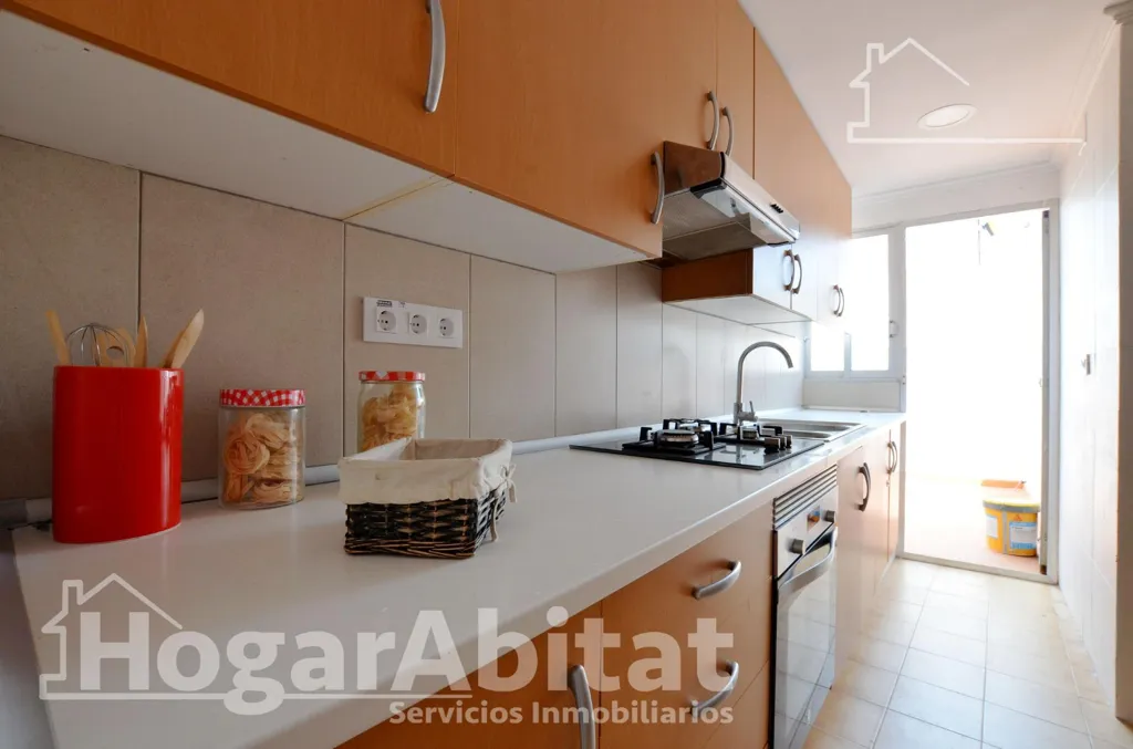 Köök - Reformed Flat with Sea Access in Tavernes de la Valldigna