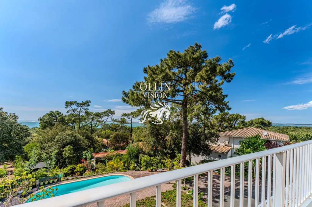 Balcon - Villa avec Vue Panoramique sur le Bassin d'Arcachon