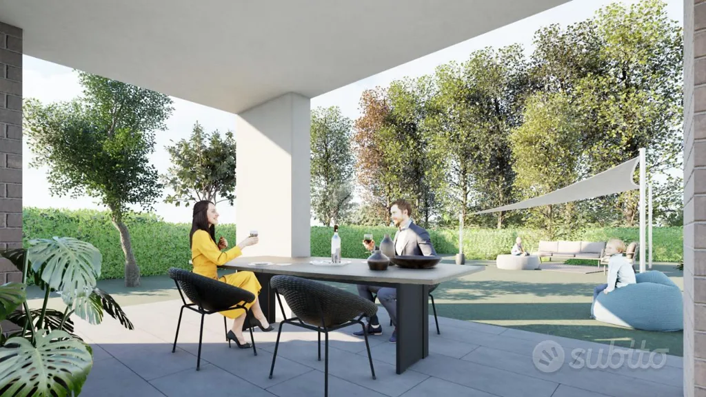 Modern Apartments with Private Gardens in Collecchio