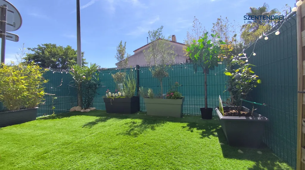 Jardin - Appartement 3 Pièces avec Jardins à Lunel Nord