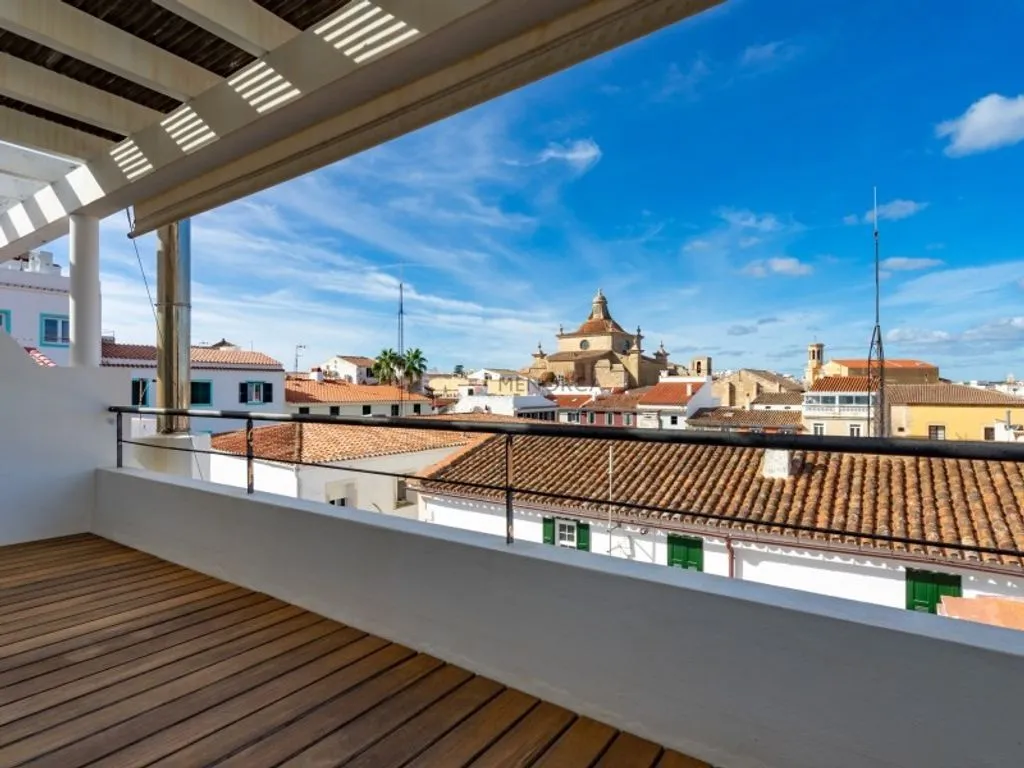 Balcony - Converted Factory House with Terraces in Mahón
