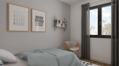 Chambres - Maison à Construire avec Jardin à Cuers