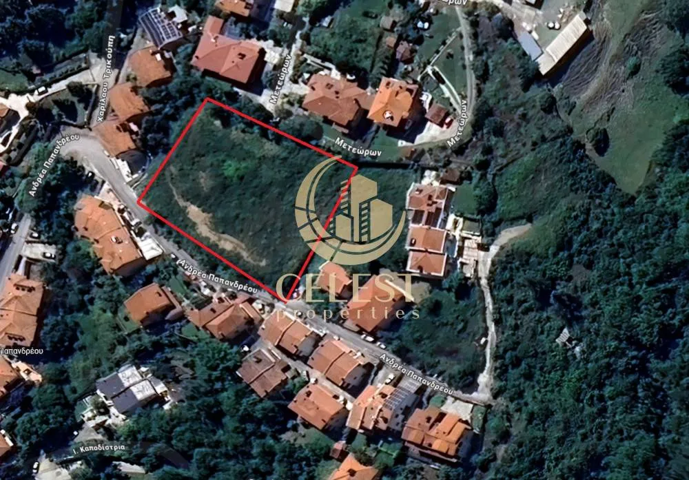 Õhuvaade - Buildable Plot in Asvestochori, Thessaloniki