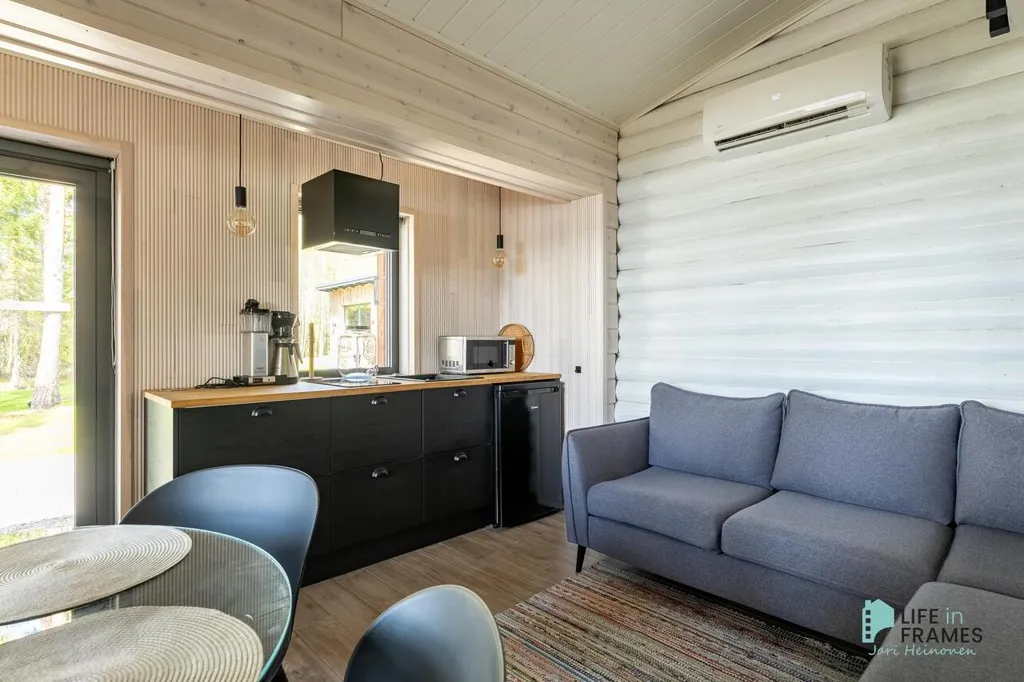 Köök - Holiday Home with Sauna by Lylyjärvi