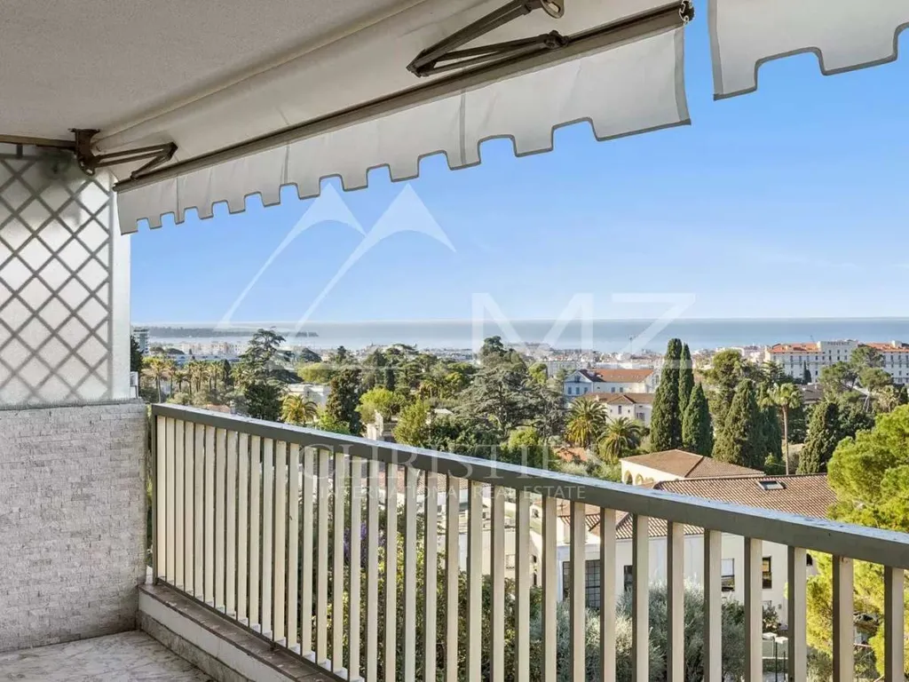 Balcon - Appartement Luxueux avec Vue Mer à Cannes