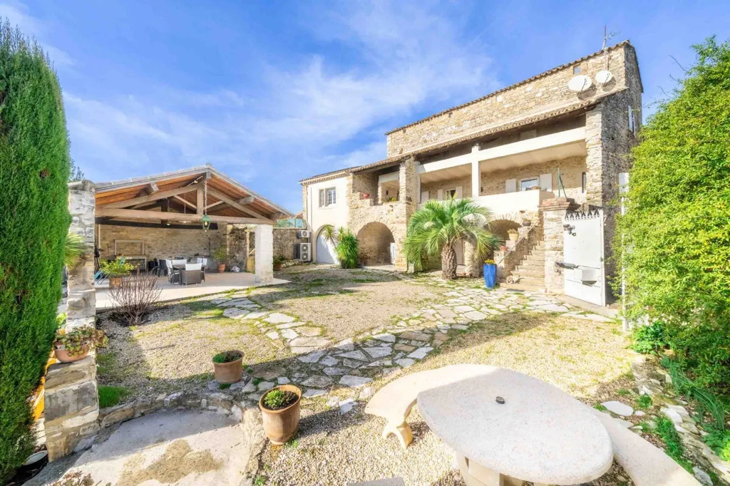 Jardin - Demeure de Charme avec Piscine près d'Uzès