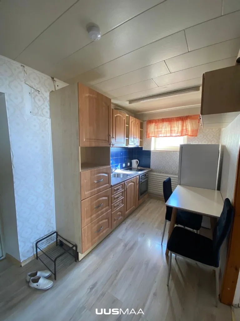 Köök - Renovated Flat with Lake View in Valgusküllane