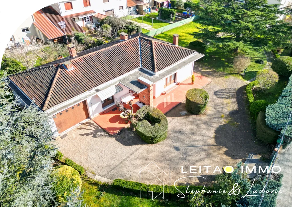 Vista aerea - Charming Flat-Plan House with Garden in Graulhet