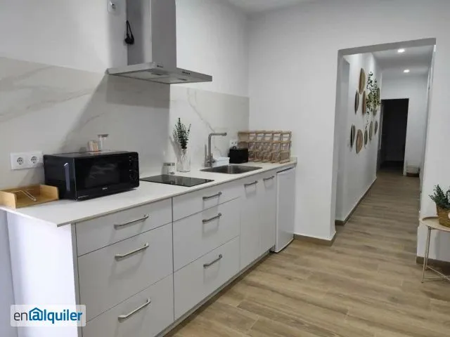Cuisine - T2 Flat with Terrace in Las Piletas