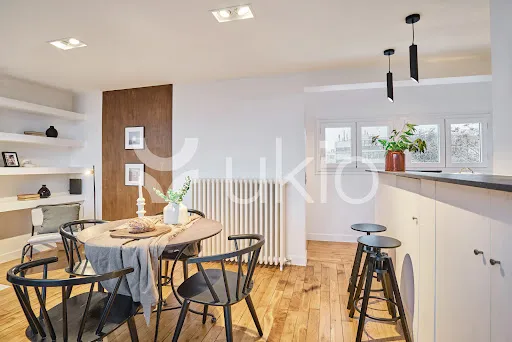 Salle à manger - Appartement de Luxe Rénové avec Ascenseur à Paris 5ᵉ