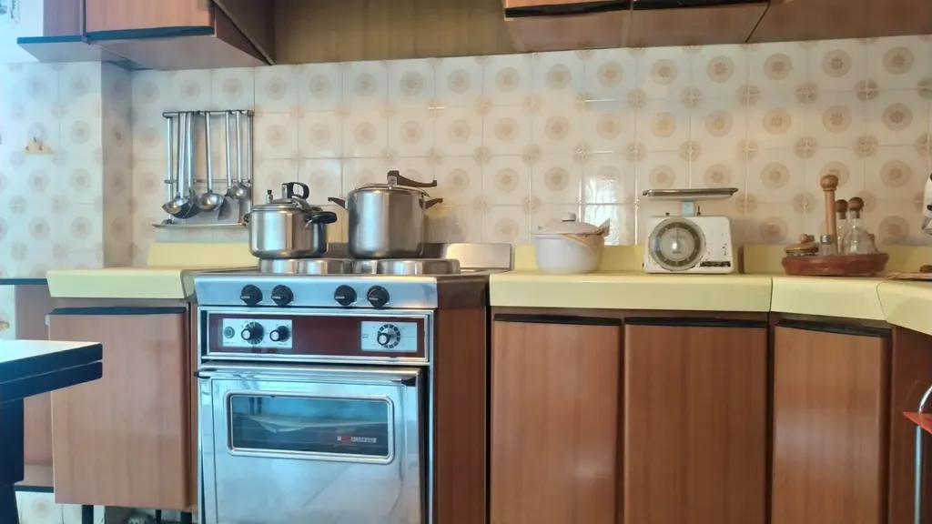 Kitchen - Panoramic Penthouse in Messina