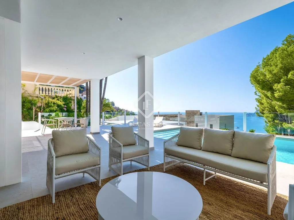 Terrasse - Luxury Villa with Sea View in Altea