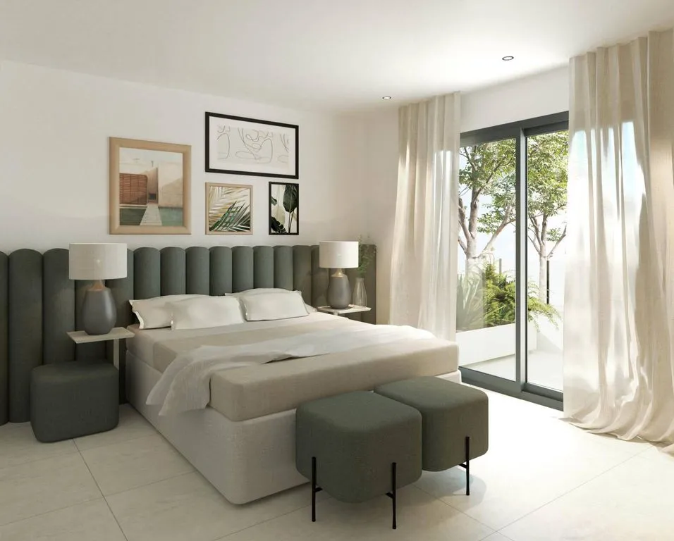 Chambres - Luxury Semidetached House with Pool in Gran Alacant