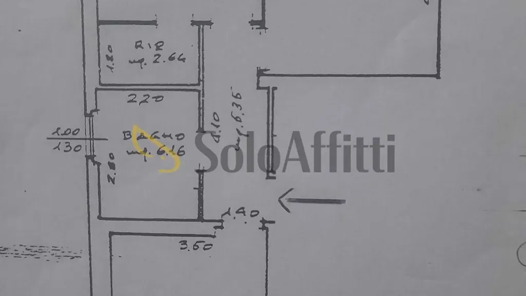 Plan - Armed Trilocale in Greve in Chianti
