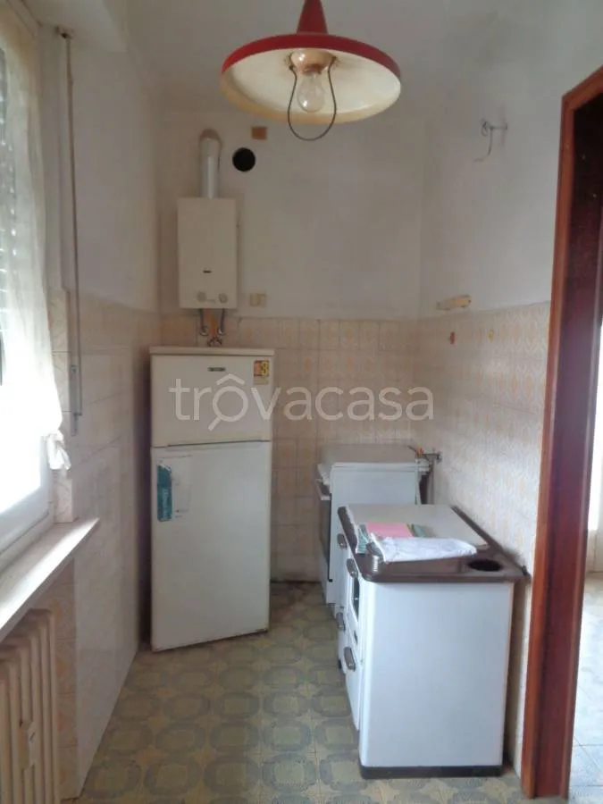 Köök - Apartment with Balcony in Cuneo
