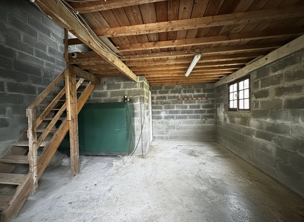 Garage - Pavillon de Plain-Pied avec Garage et Jardin à Bornel