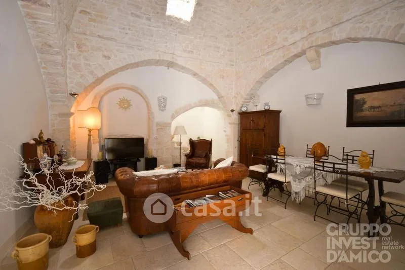 Living Room - Historic Palazzo with Panoramic View in Cisternino