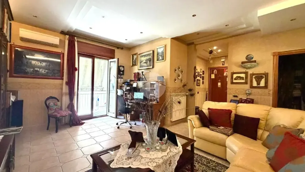 Séjour - Apartment with Balconies in Central Naples