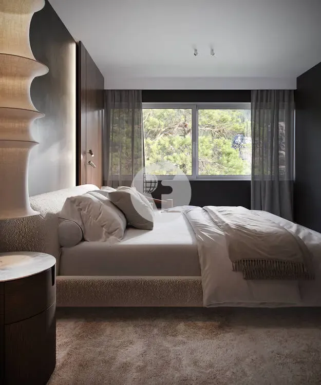 Bedrooms - Spacious Flat with Terrace in Exclusive Barcelona