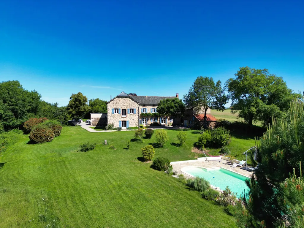 Stone House with Pool in Mirandol-Bourgnounac