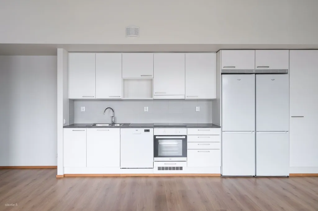 Köök - Modern Flat with Balcony in Pasila, Helsinki