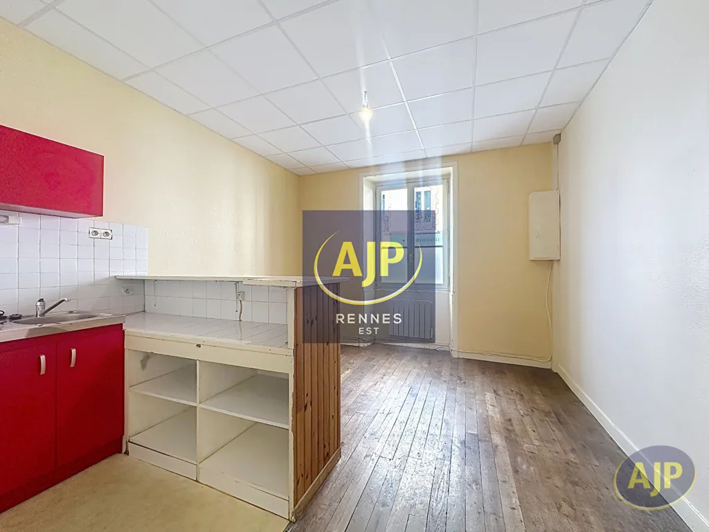 Cuisine - Appartement à Rafraîchir près de la Gare à Rennes