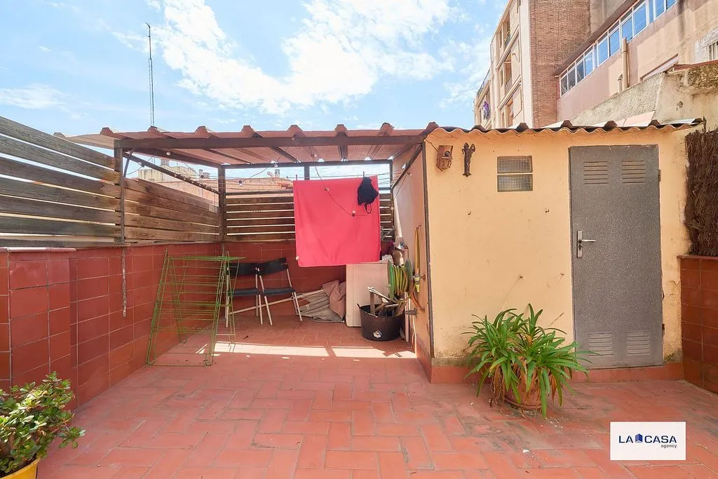 Terrasse - Apartment with Terrace in Creu Coberta