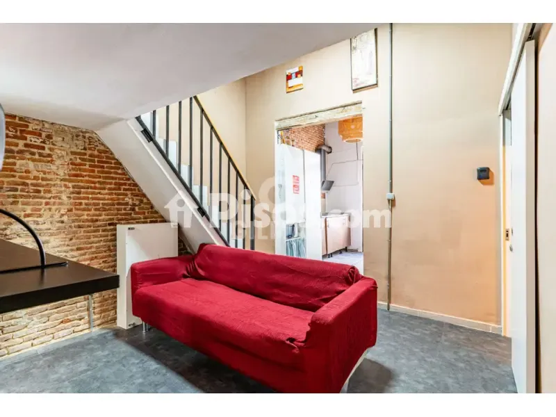 Séjour - Duplex with Patio in Puerta del Ángel, Madrid