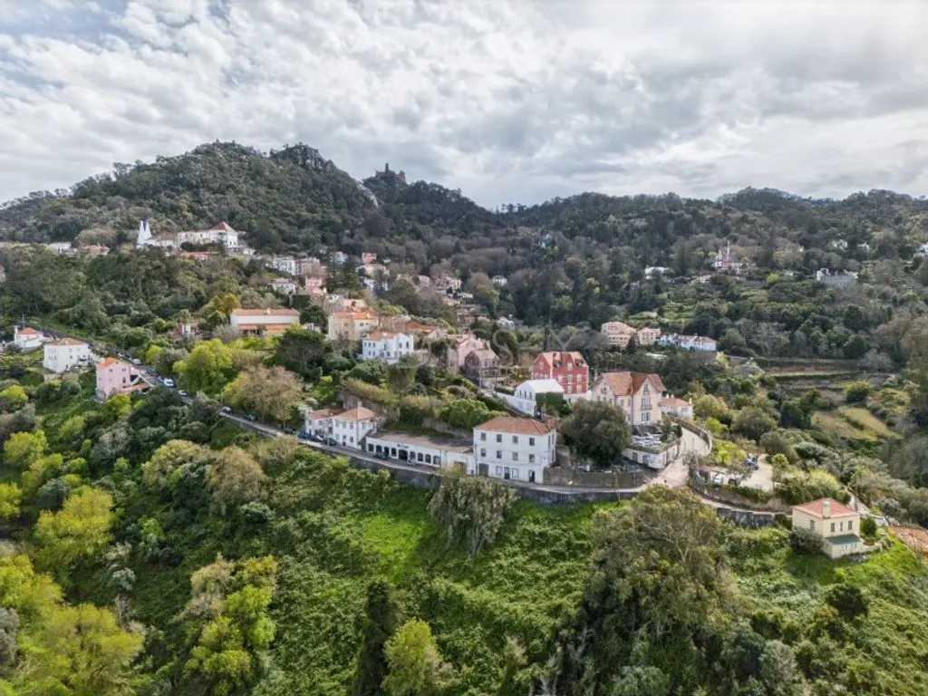 Vue aérienne - Luxury Hotel Development in Sintra's Historic Village