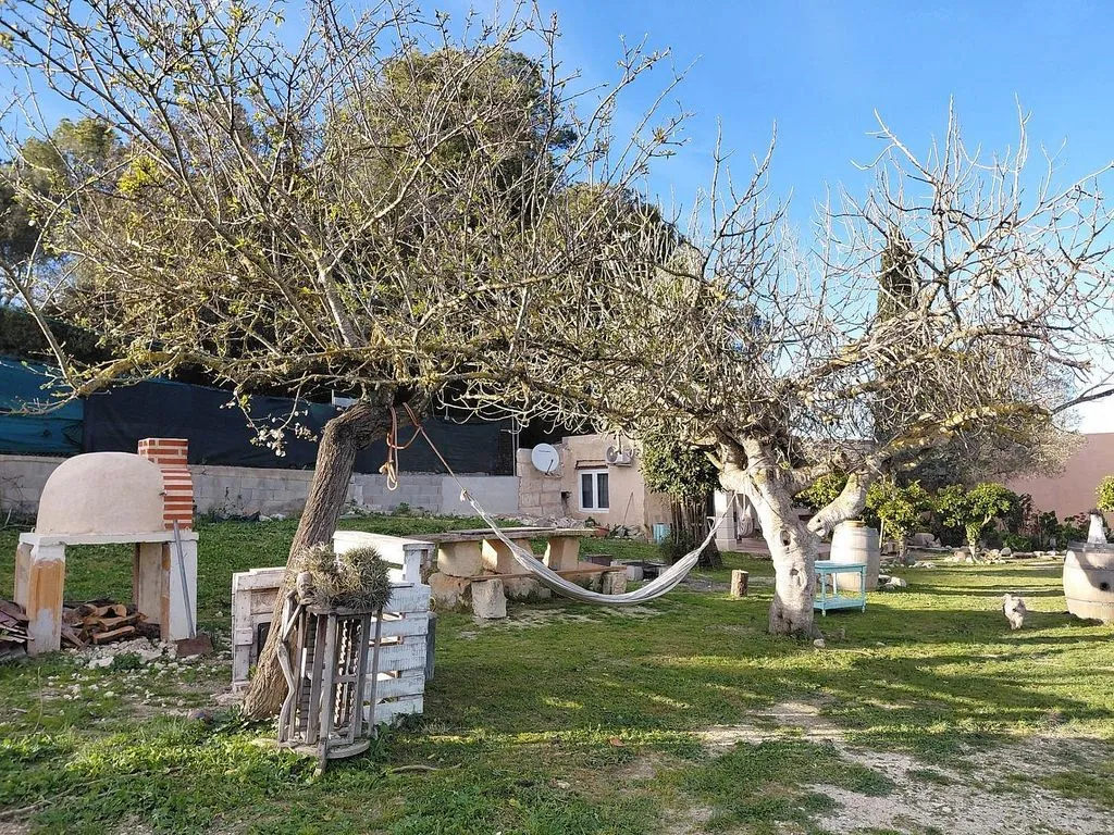 Jardin - Rustic House with Pool and Terrace in Sant Joan