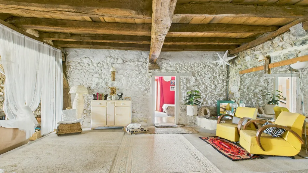 Soggiorno - Historic Basque Farmhouse with Gîte in Hasparren
