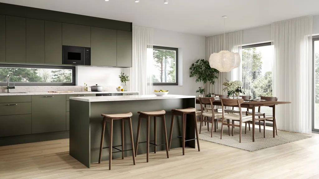 Modern Parhouse with Terrace in Vega