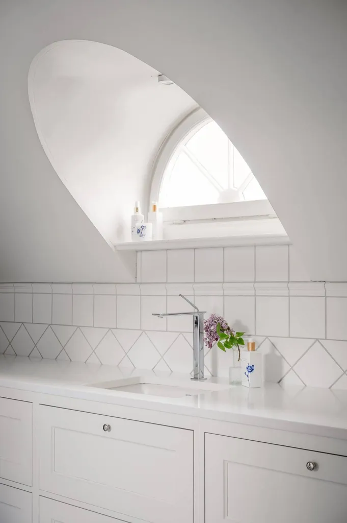 Salles de bain - Characterful Villa with Pool in Klara, Karlstad